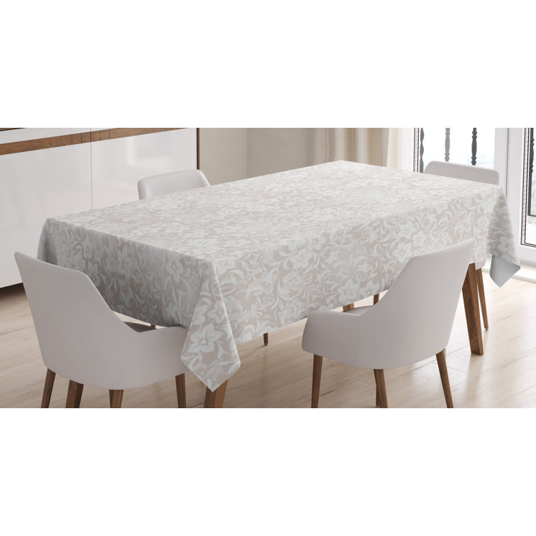 East Urban Home Rectangle Floral Polyester Tablecloth | Wayfair