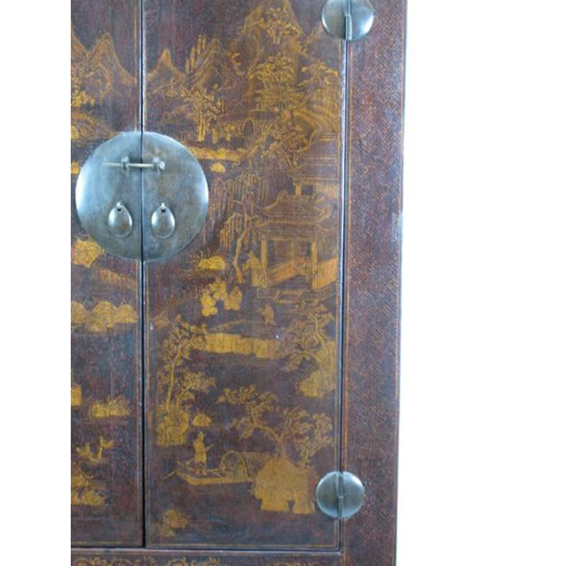 Solid Wood Accent Cabinet