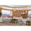 Causeuse - tissu de plage avec 2 coussins Mendocino