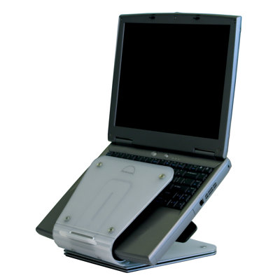 Adjustable Height L6 Notebook Manager