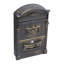 Metal Post Mounted Post Box
