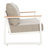 Sofa Taupe & White