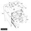 Meuble-lavabo autoportant vert 24 po avec lavabo, tiroir rabattable et tablette réglable, armoire en bois d'hévéa massif-128990528
