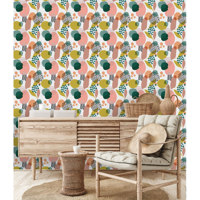 Panneau de papier peint Belizario, L 10,4 po x L 25 po, Papier