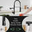 Oil-Rubbed Bronze Kitchen Faucet With Pull Down , Single Handle Lever, 360 Rotation, Ceramic Filler For Sink, Contemporary Design Commercial Sink Pull-Down Bronze, Single, Filler, Modern Object-69705474