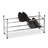 Chrome 2-Tier Extendable Shoe Rack