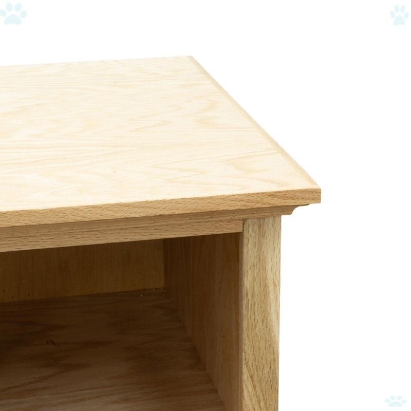 Classeur à un tiroir pour bureau, Naturel