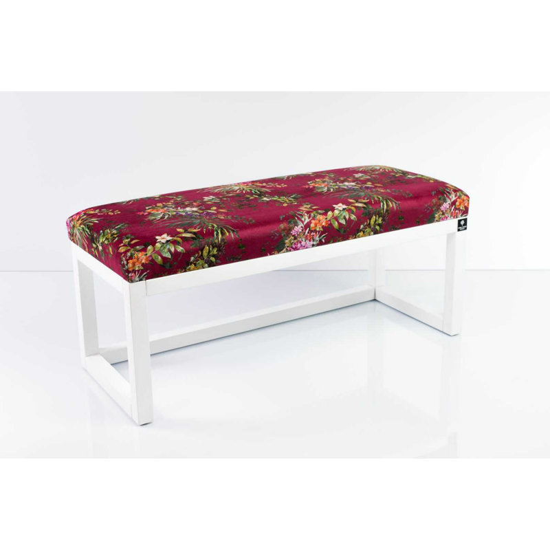 Velvet Upholstered Bench, 45cm H x 175cm W x 35cm D, Paradis02