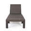 Chaise simple avec dossier réglable