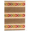 Flatweave Wool Area Rug in Multi