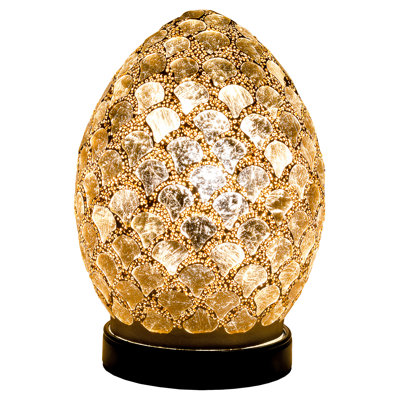 Mini Mosaic Egg 20cm Table Lamp