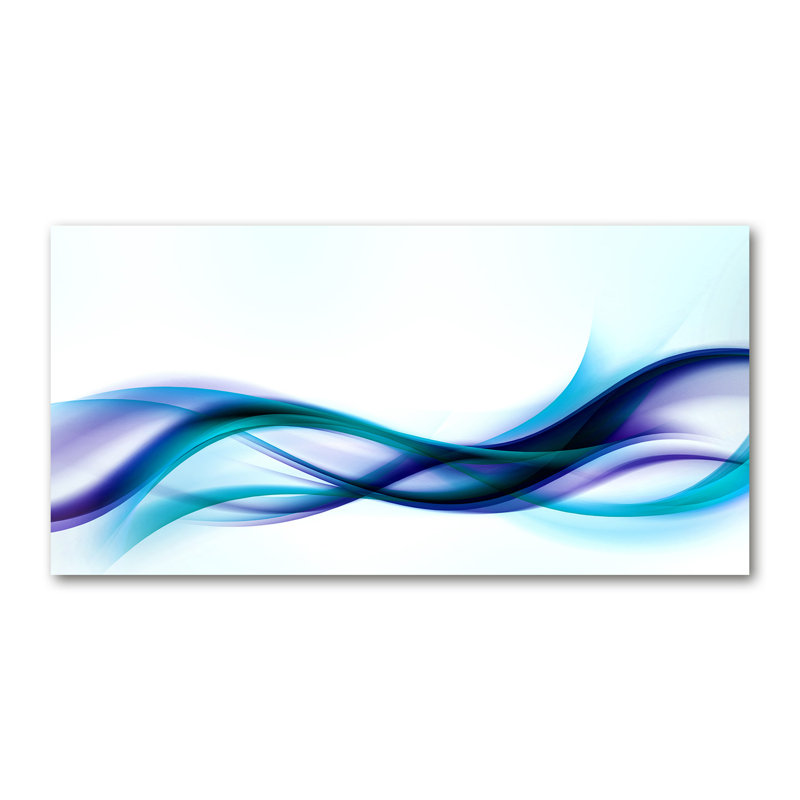 Bertraud 50cm W x 100cm L Glass Peel and Stick Panel