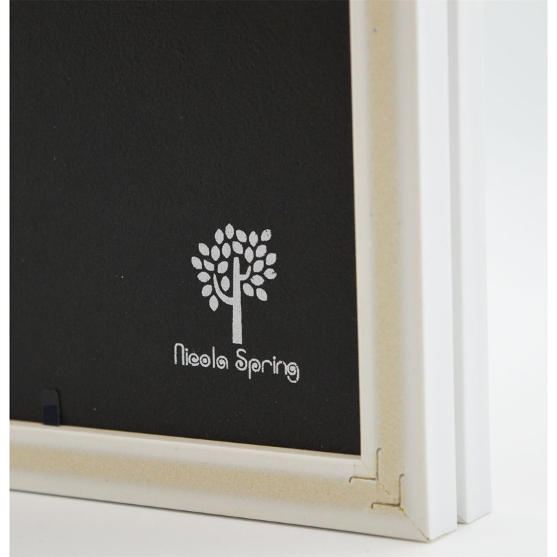Nicola Spring - 5x Folding Double Photo Frames - 5 x 7", White