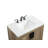 Corley 30'' Single Bathroom Vanity with Engineered Marble Top-667634368
