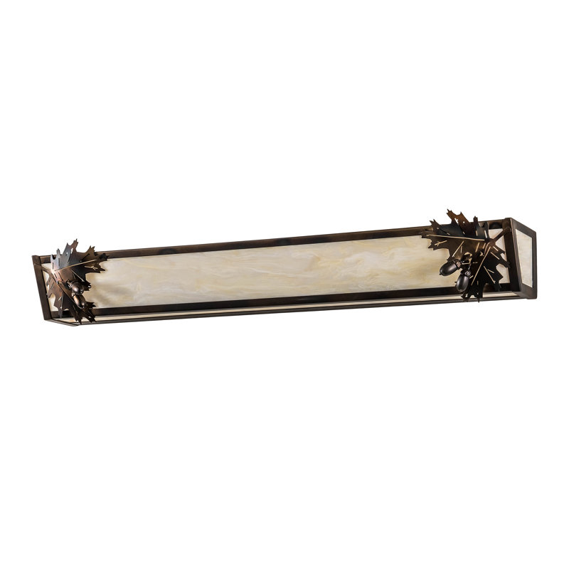 Rustic Lodge 4 - Light Dimmable Bath Bar
