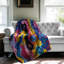 Abstract Fun - Couverture sherpa de qualité supérieure 1 pièce-99458478