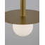 PIELO 1 - Light Gold Single Pendant