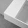 40 in. Wall-Mount or Countertop Bathroom with Classic Square Bowl Solid Surface