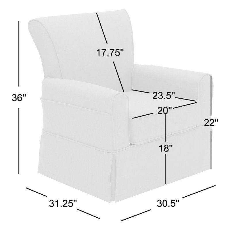 Delta Children Epic Upholstered Glider, Charcoal , Charcoal with Charcoal Welt