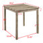 Ensemble de table de bar et de salle à manger de style industriel 5 pièces avec chaises, convient au salon, 4 chaises avec 1 table pour la salle à manger