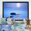 «Beautiful Moon over Blue Sea III», peinture sur toile-1415647166-1415647167