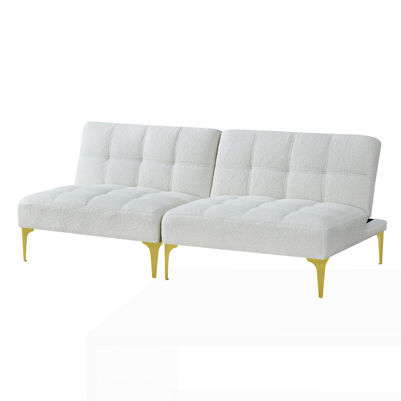 Convertible sofa bed, White