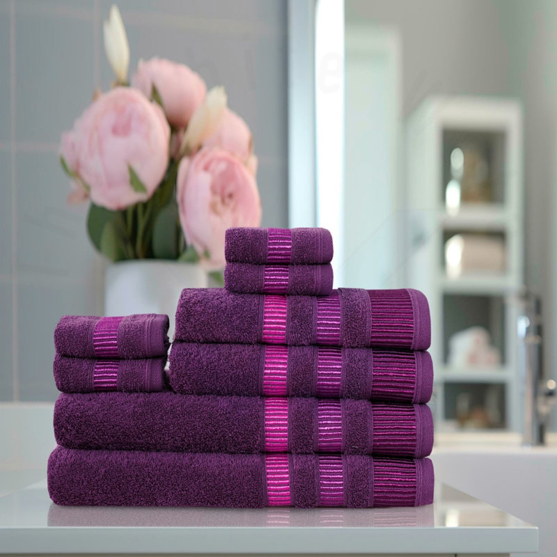 100% Cotton Mulit-Size Set, Plum