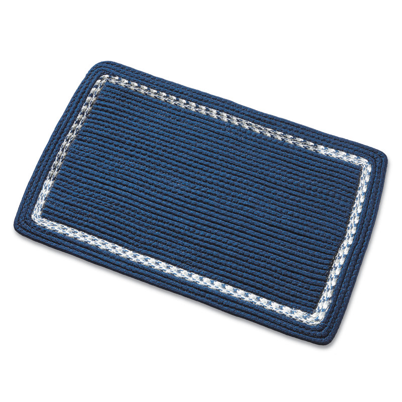 Tapis de cuisine Caggiano, Rectangle 2 pi 7 po x 1 pi 8 po, Rouge