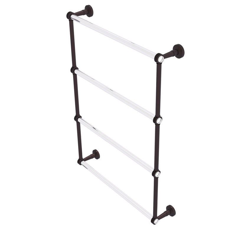 Barre à serviettes murale à 4 niveaux Pacific Beach, 24.6'' L, Bronze antique