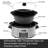 HomeCookin Programmable Slow Cooker 6QT Stainless Silver-88793421-88793417