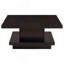 Ensemble de tables basses 3 pièces Cappuccino