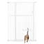 Barrière pour chien 56 po avec porte pour chat Tucker Murphy Pet ™-1575364670-1555247980