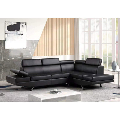 Giulian Upholstered L-Shaped Sectional Right Hand Facing