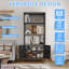 180cm H x 80cm W Metal Book Cabinet Bookcase
