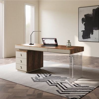 Light luxury modern style home desk
