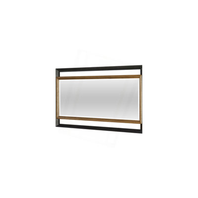 Miroir de paysage en métal