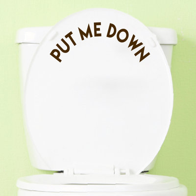 Adhésif décoratif «Put Me Down»