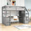 Lit mezzanine pour enfant avec tiroirs Casandra-741102682-741102680