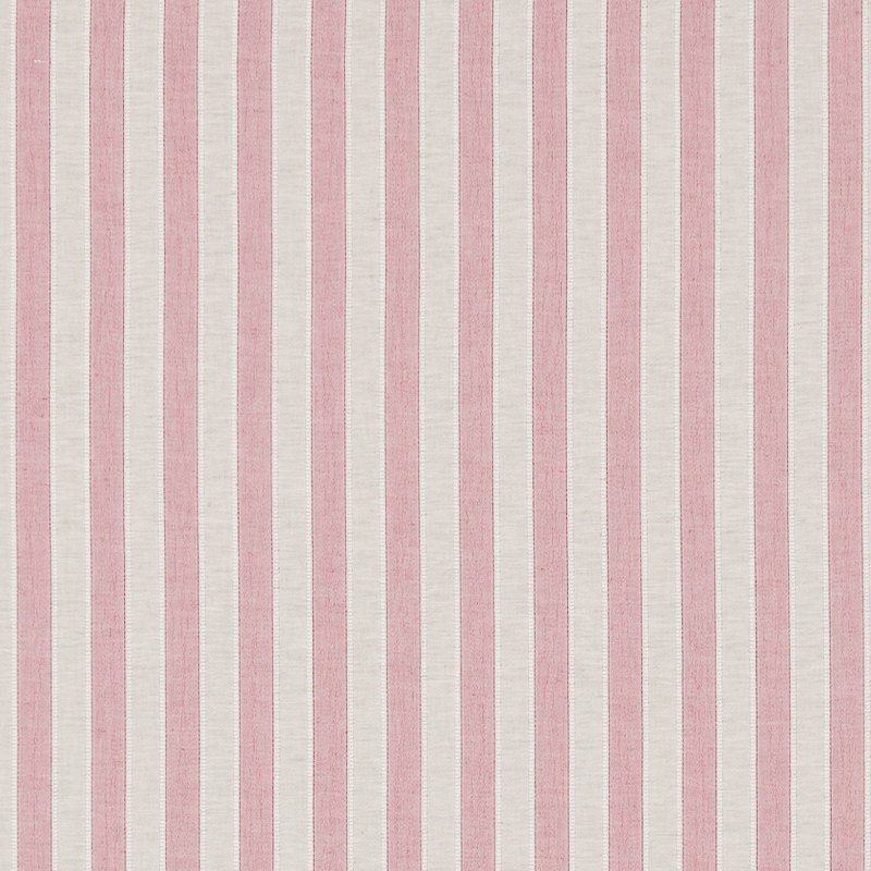 Sorilla Stripe Fabric, Rose