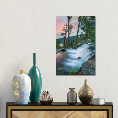 Eagle Falls At Twilight, Eldorado National Forest, California by Tim Fitzharris - Wrapped Canvas Gallery-Wrapped Canvas Giclée