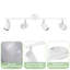 LED ceiling spotlight 4 flame modern 4W warm white 3000K-856835495