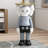 Modern art bear-shaped resin decorative sculpture and tray