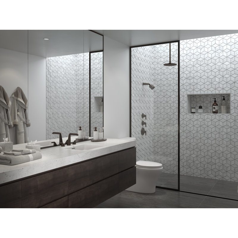 Taper™ by Bjarke Ingels Transfer Trim, Chrome