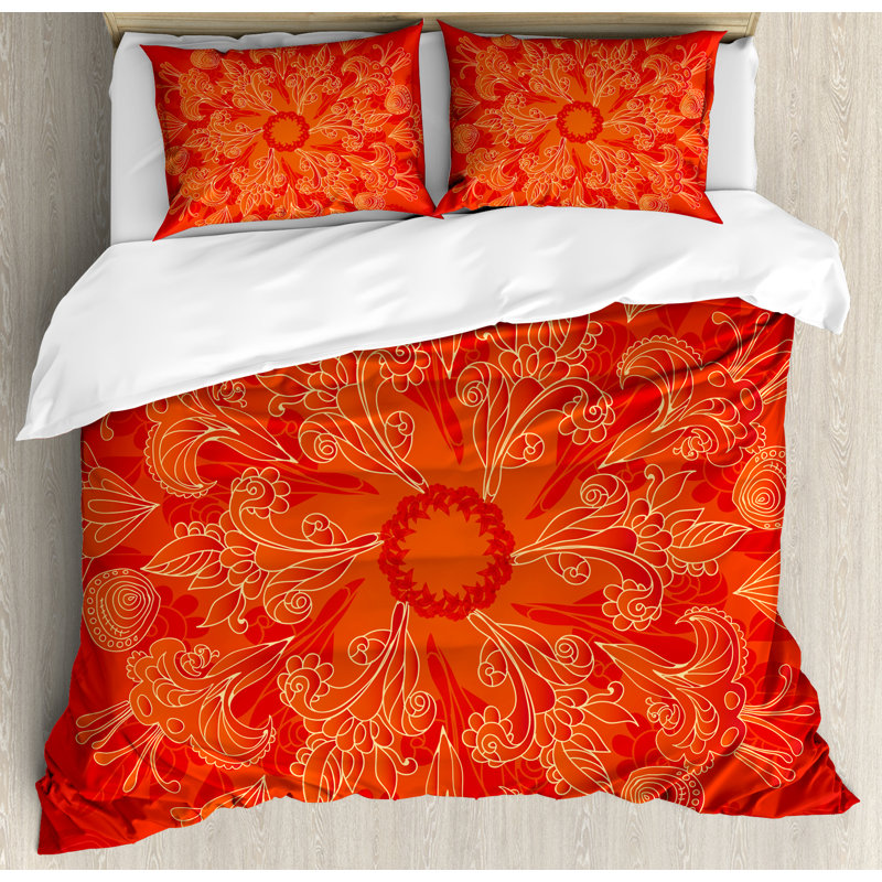 Ensemble de housse de couette Mandala Doodle, Grand