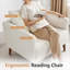 Chaise avec accoudoirs rembourrés 37 po-112255725