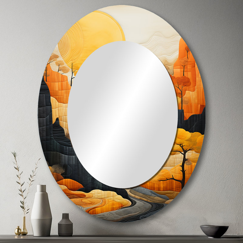 Miroir mural Bold Landscape Canyon Desert, 43 po x 33 po
