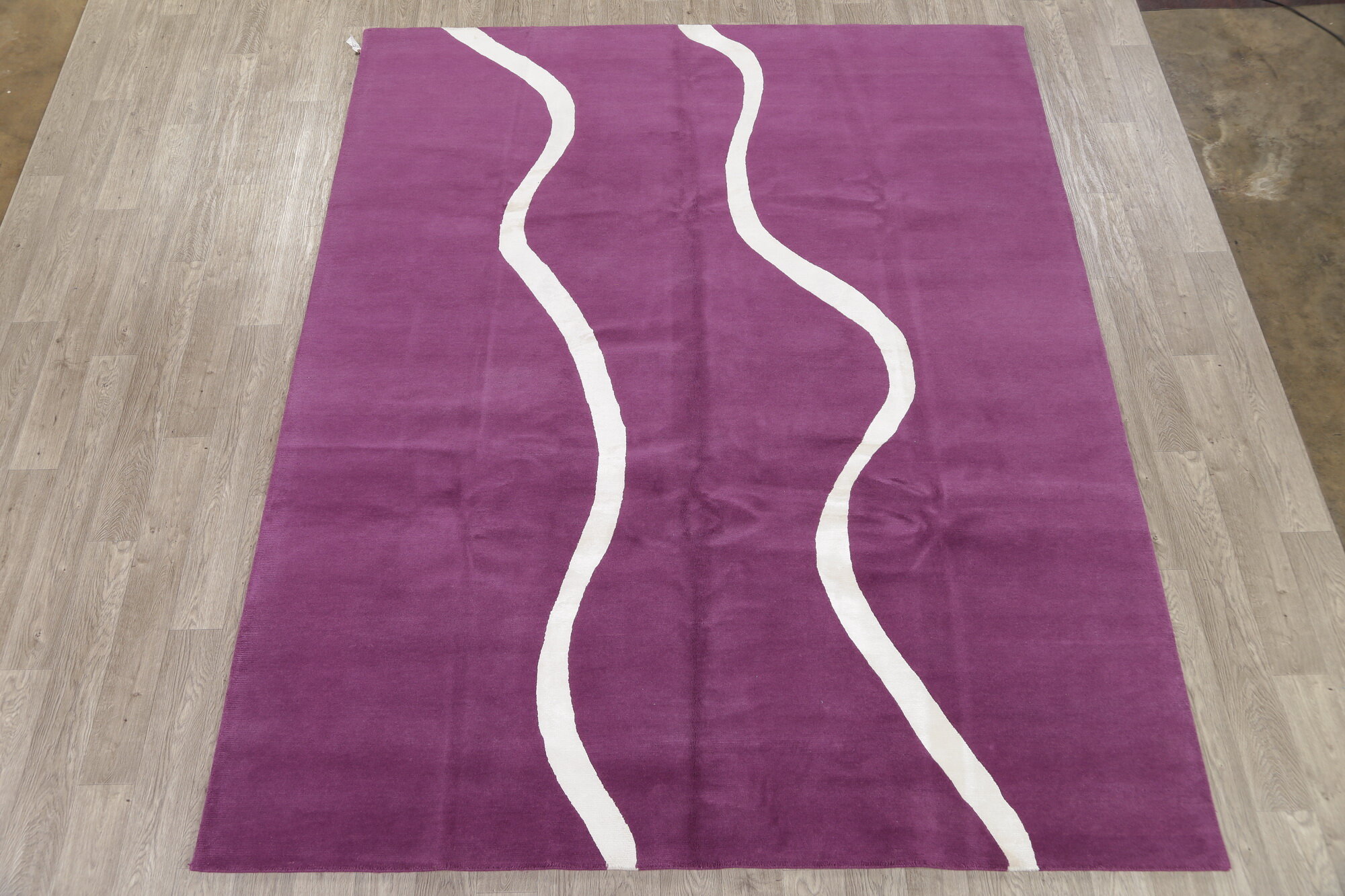 Brayden Studio® Festus One-of-a-Kind 8'1 X 9'9 Area Rug in Purple