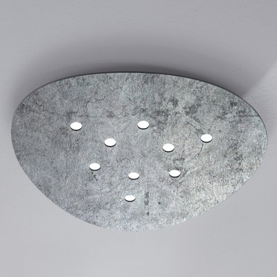 Scudo 9 - Light Unique/Statement Geometric LED Flush Mount