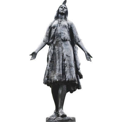 Statue H49957 Gravesend Royaume-Uni découpe en carton debout
