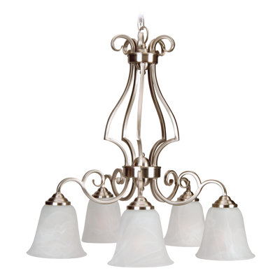 Lustre classique/traditionnel ombré 5 lumières Centreville